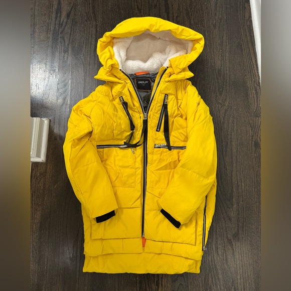 Orolay Women’s Coat. XXS, Yellow, Brand New and has never been worn. - Picture 4 of 4